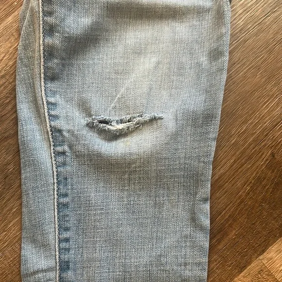 Levi's Mile High Super Skinny Jeans in Light Blue - Picture 5 of 5